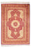Persisk tæppe - Ghom - 147 x 102 cm - mørkerød