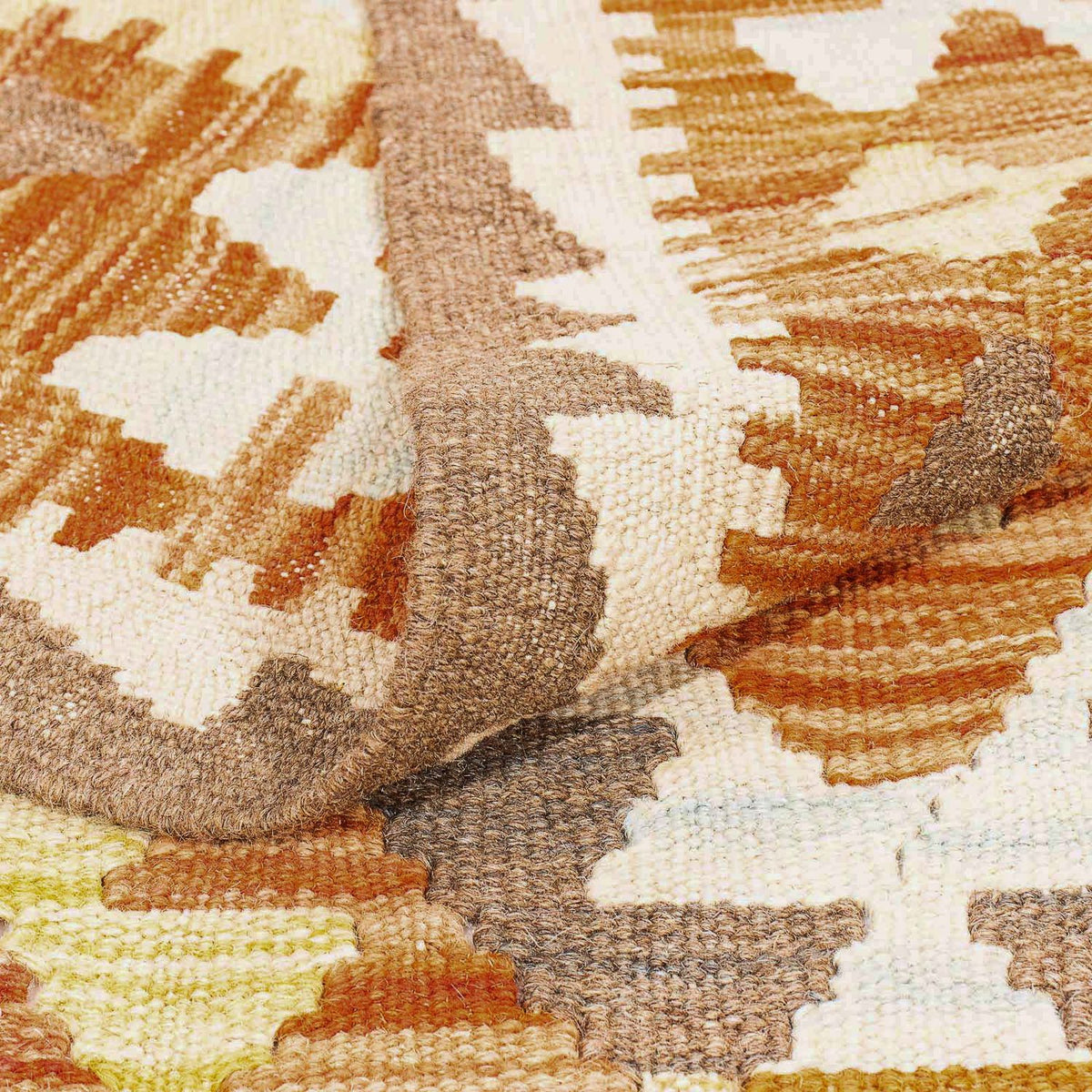 Kelim Carpet - Splash - 292 x 200 cm - flerfarvet