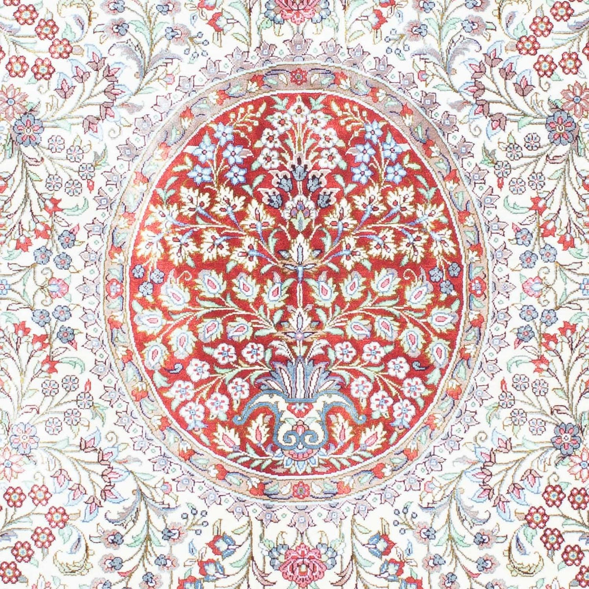 Persisk tæppe - Ghom - 159 x 102 cm - rød