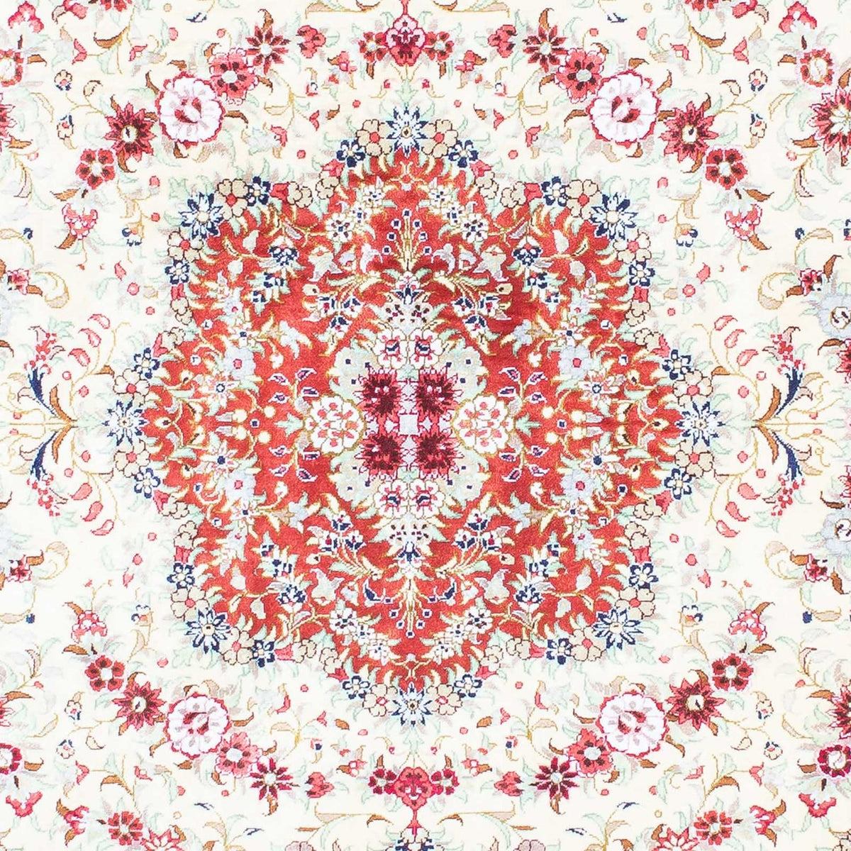 Persisk tæppe - Ghom - 155 x 102 cm - beige