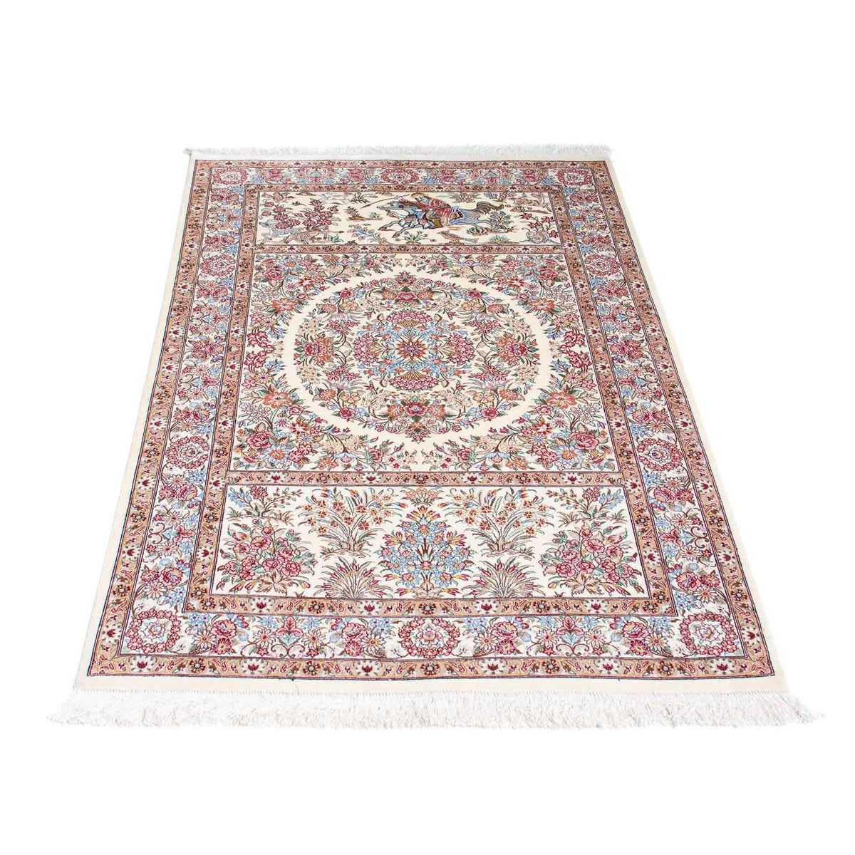 Persisk tæppe - Ghom - 157 x 100 cm - beige