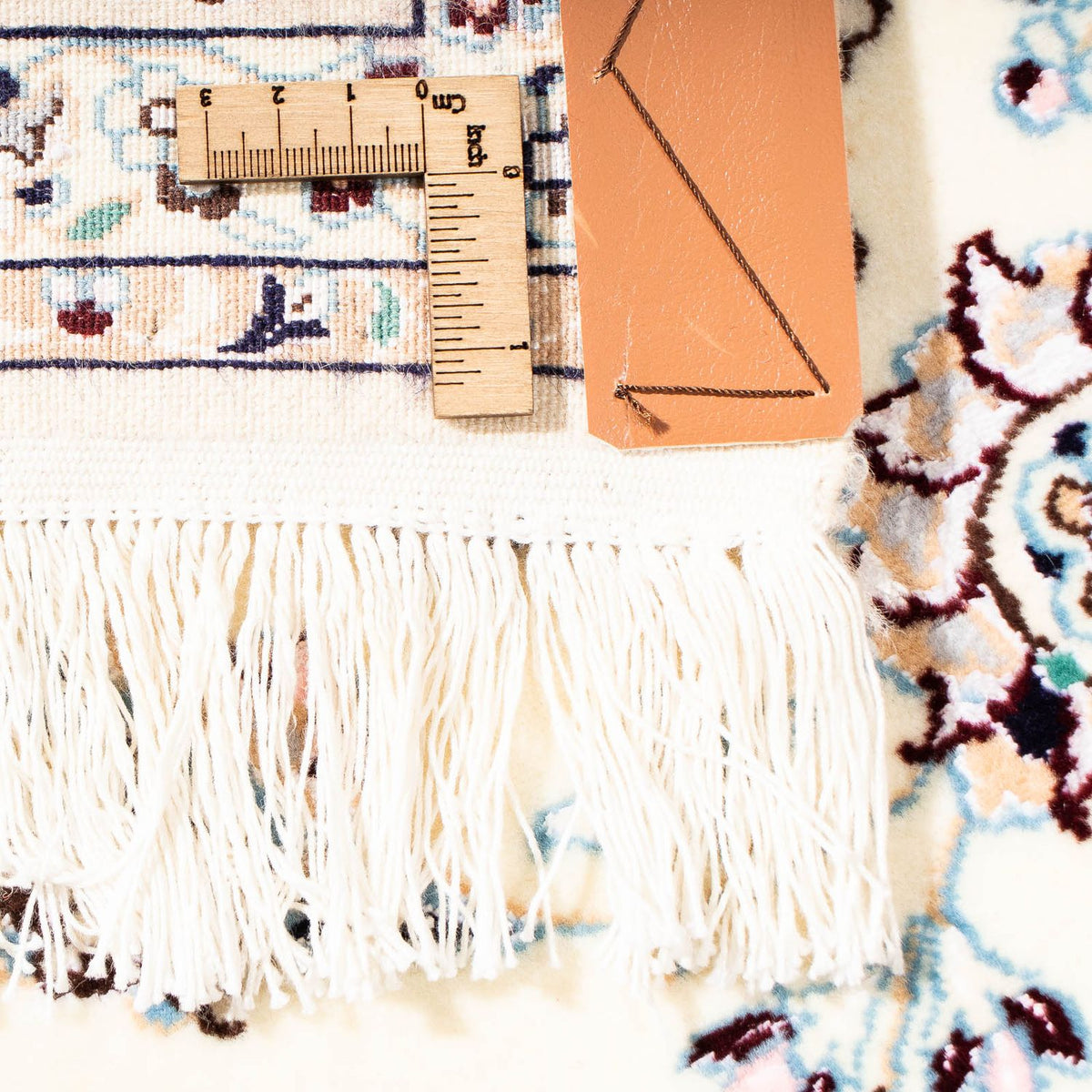 Persisk tæppe - Nain - Premium - 228 x 151 cm - beige