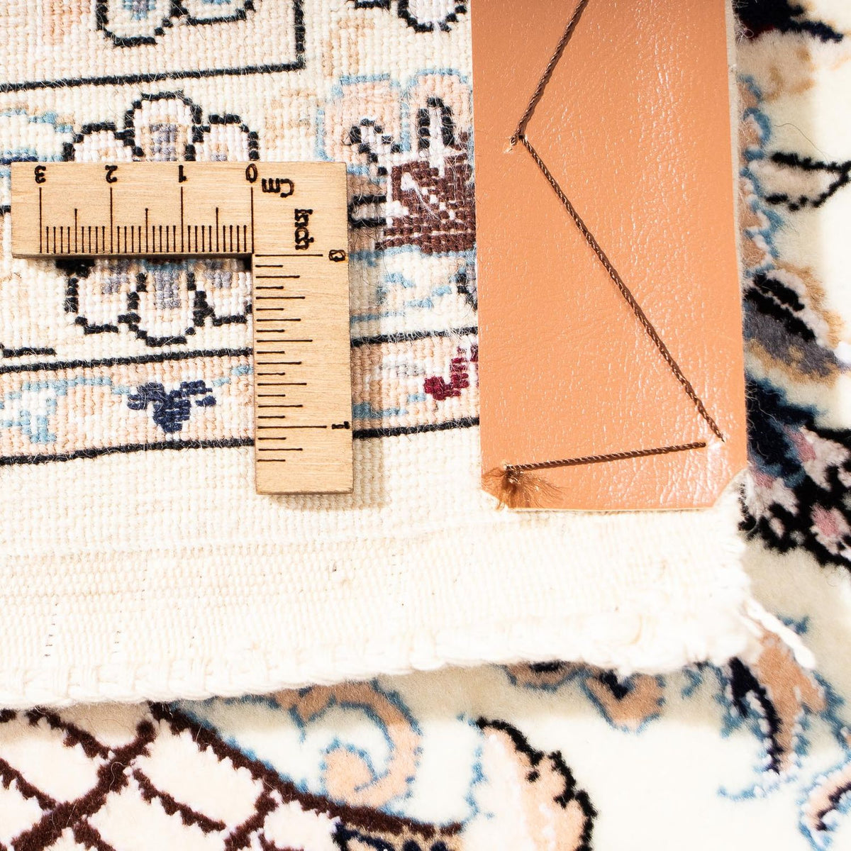 Persisk tæppe - Nain - Premium - 227 x 151 cm - beige