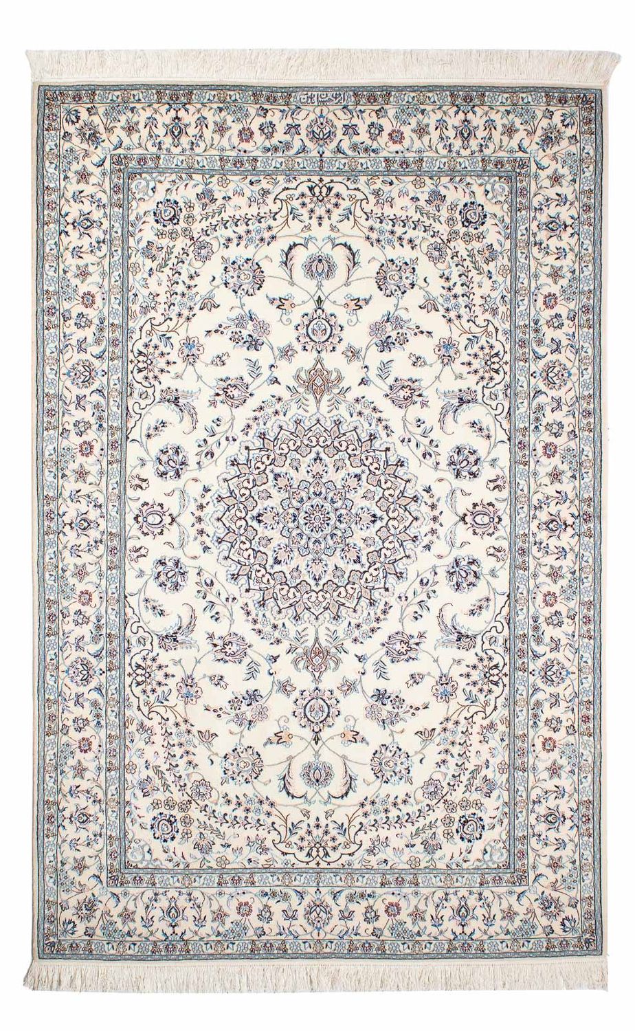 Persisk tæppe - Nain - Premium - 234 x 153 cm - beige