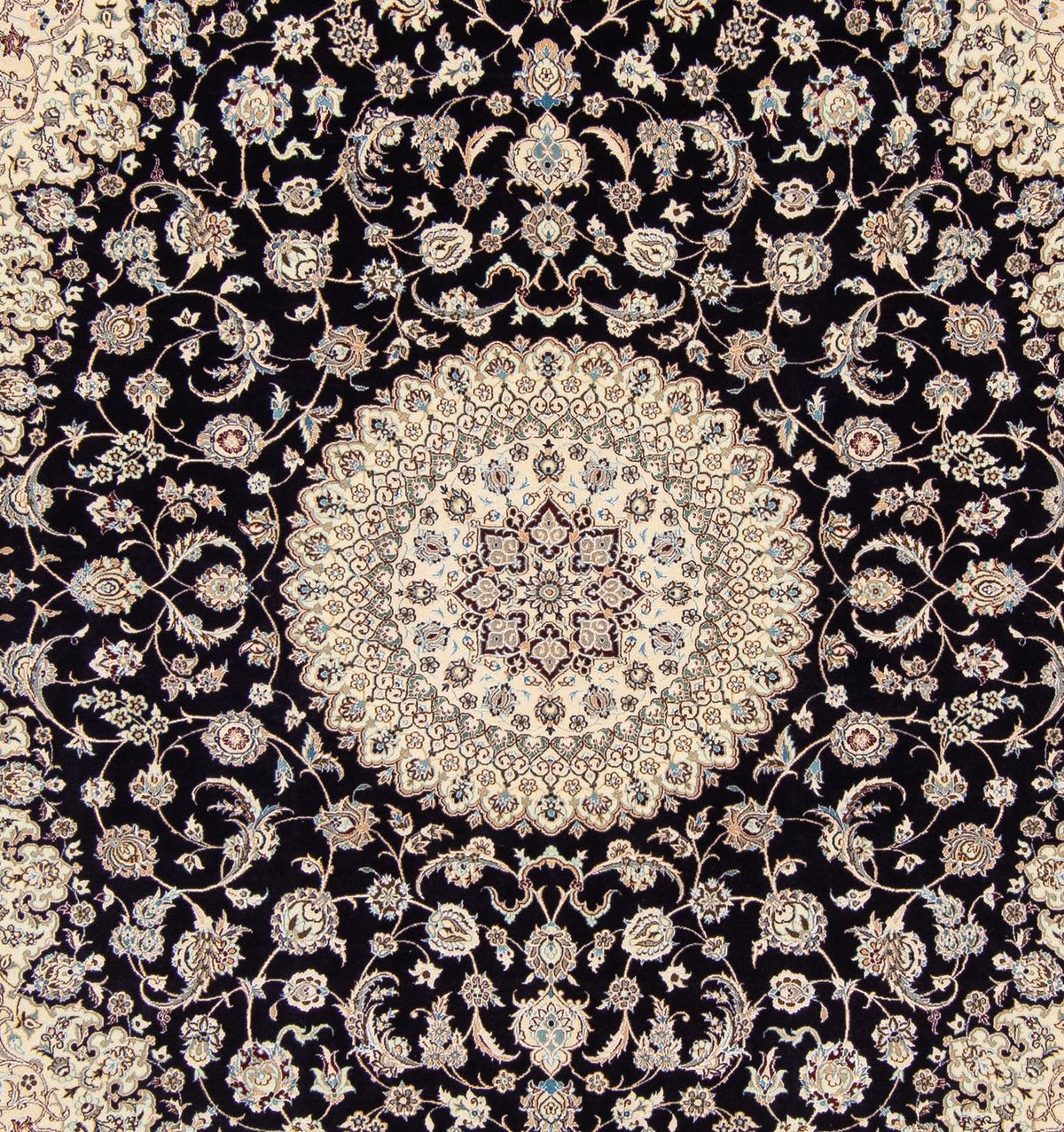 Persisk tæppe - Nain - Premium - 250 x 206 cm - beige
