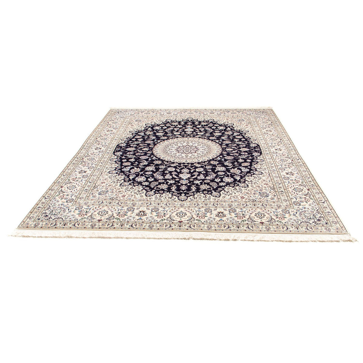 Persisk tæppe - Nain - Premium - 250 x 206 cm - beige
