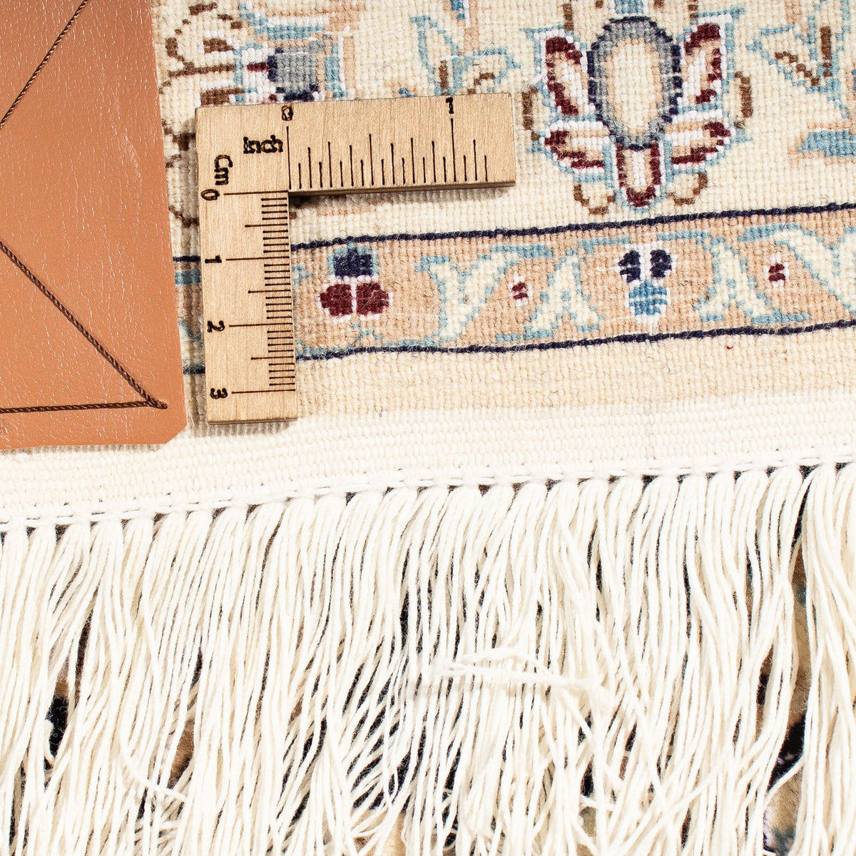Persisk tæppe - Nain - Premium - 250 x 206 cm - beige
