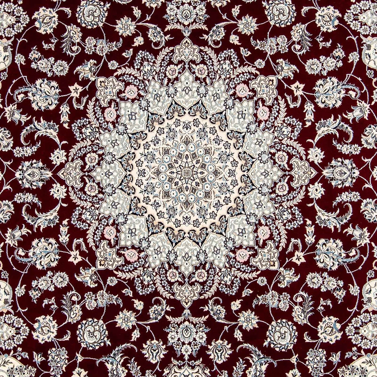 Persisk tæppe - Nain - Premium - 307 x 209 cm - beige