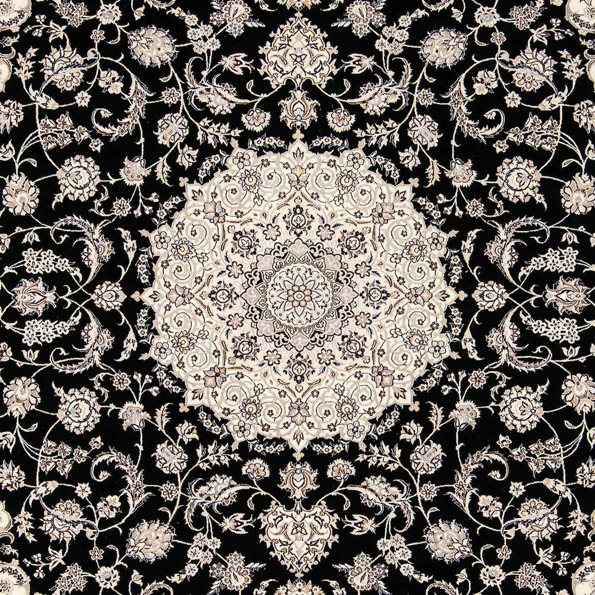Persisk tæppe - Nain - Premium - 301 x 196 cm - beige