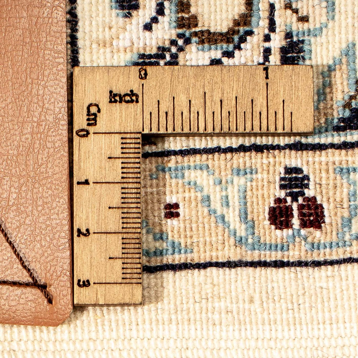 Persisk tæppe - Nain - Premium - 313 x 260 cm - beige