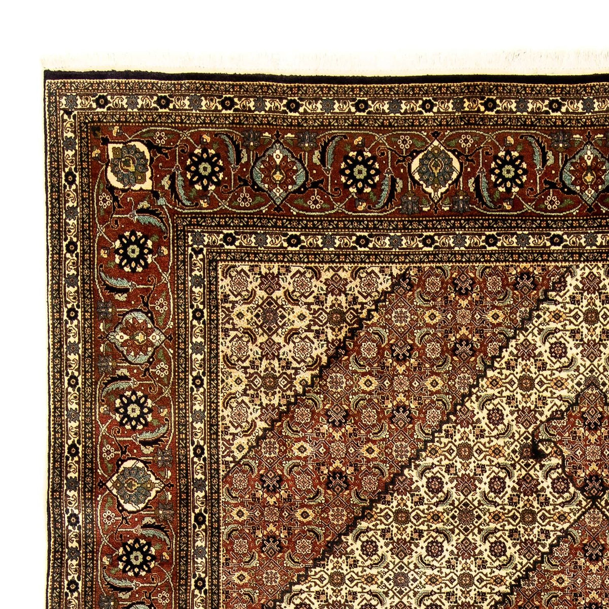 Persisk tæppe - Tabriz - 347 x 237 cm - flerfarvet