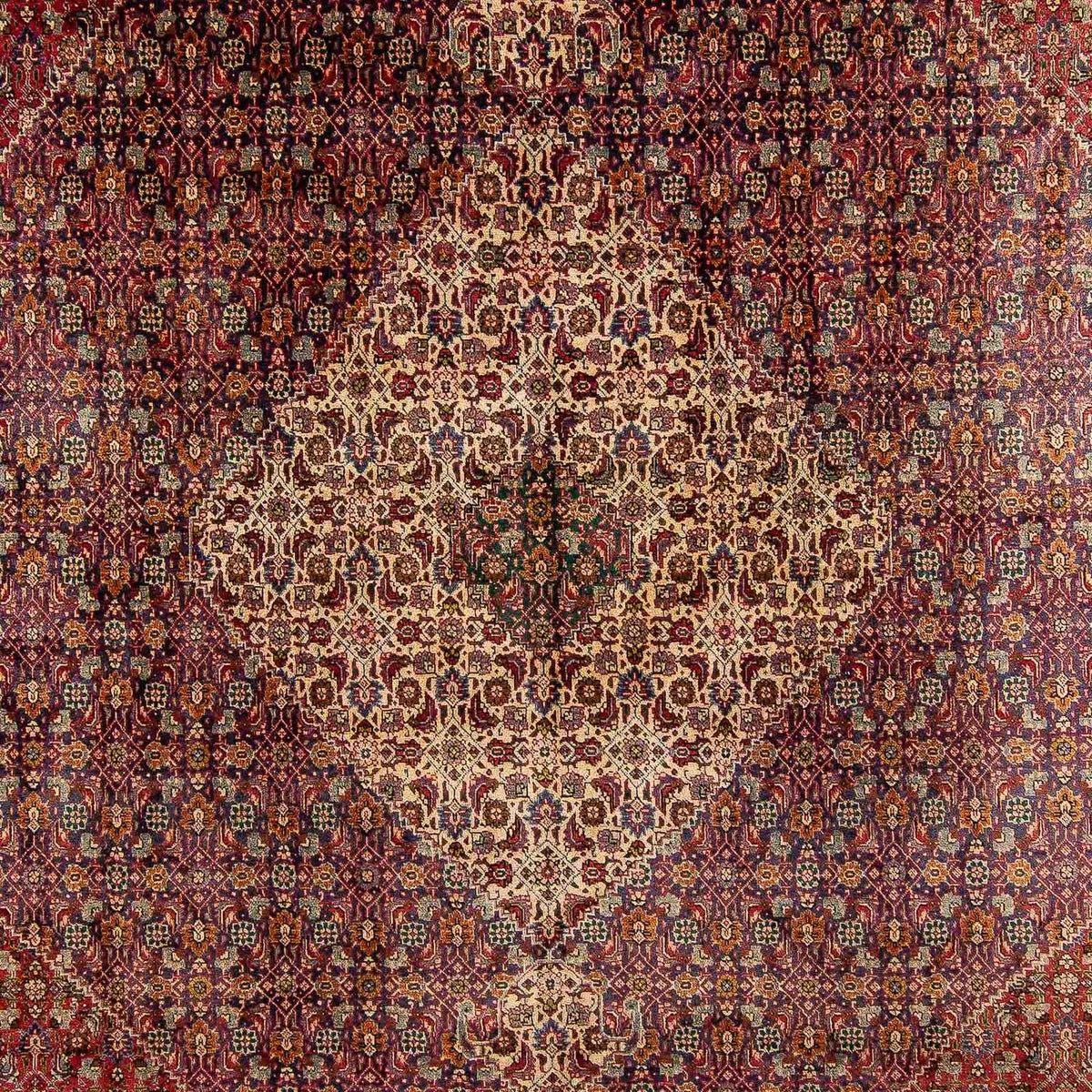 Persisk tæppe - Tabriz - 392 x 310 cm - flerfarvet