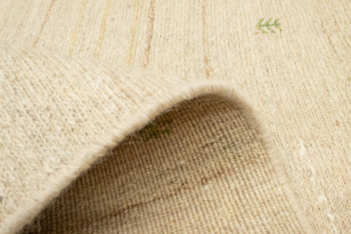 Gabbeh-tæppe - Persisk - 140 x 95 cm - beige