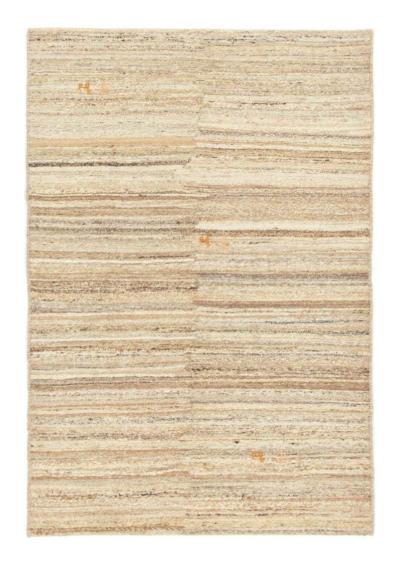 Gabbeh-tæppe - Persisk - 181 x 121 cm - beige