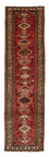 Løber Persisk tæppe - Nomadisk - 400 x 105 cm - rød