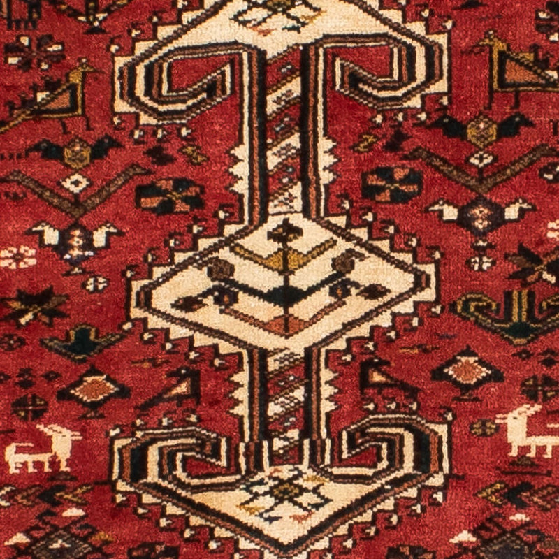 Løber Persisk tæppe - Nomadisk - 400 x 105 cm - rød