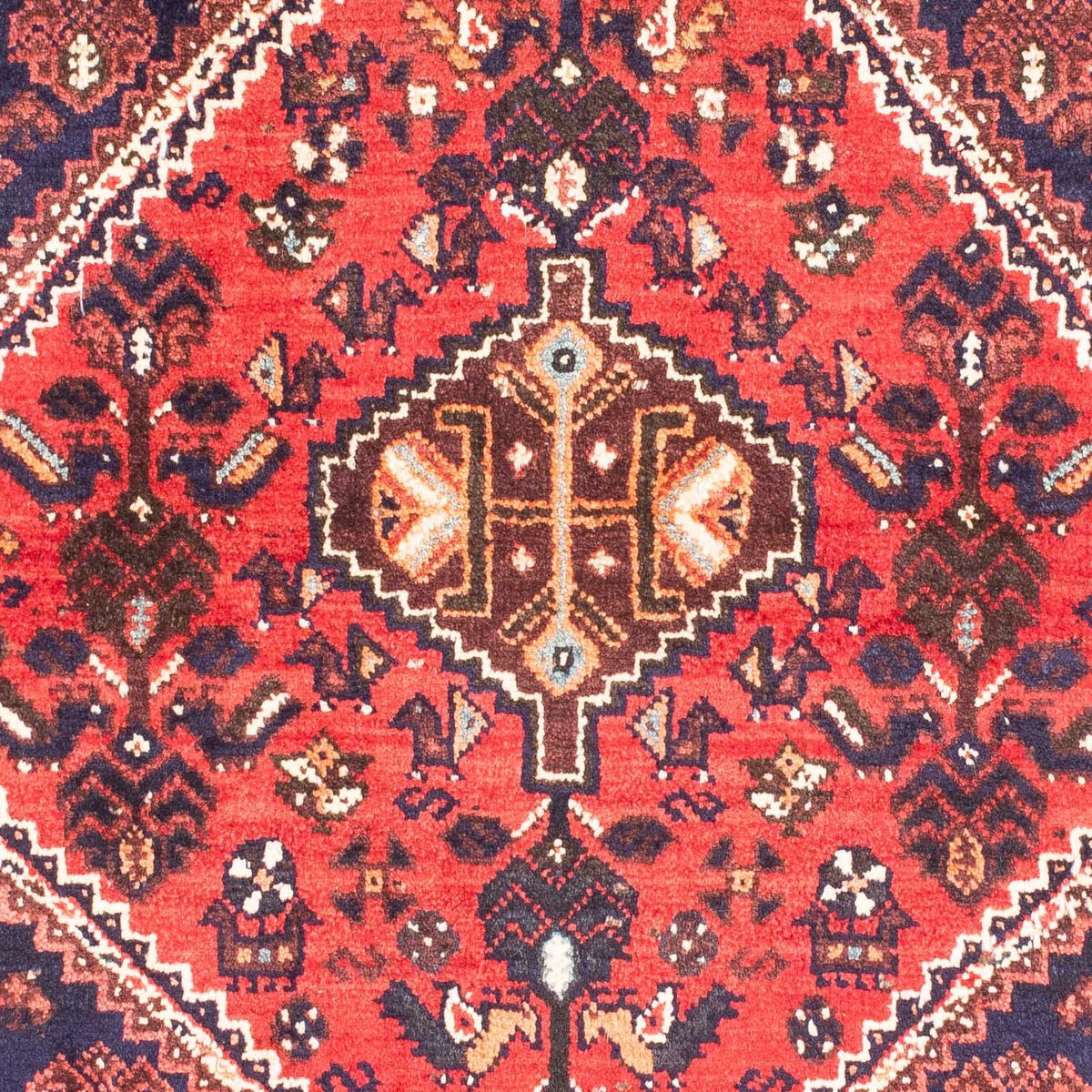 Persisk tæppe - Nomadisk - 164 x 118 cm - mørkeblå