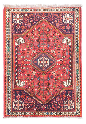 Persisk tæppe - Nomadisk - 144 x 103 cm - rød