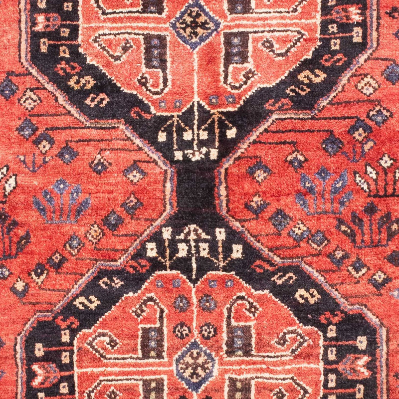 Persisk tæppe - Nomadisk - 170 x 115 cm - lysrød