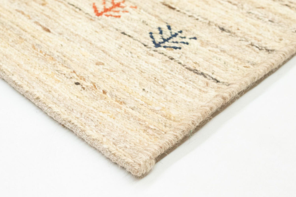 Gabbeh-tæppe - Persisk - 182 x 110 cm - beige