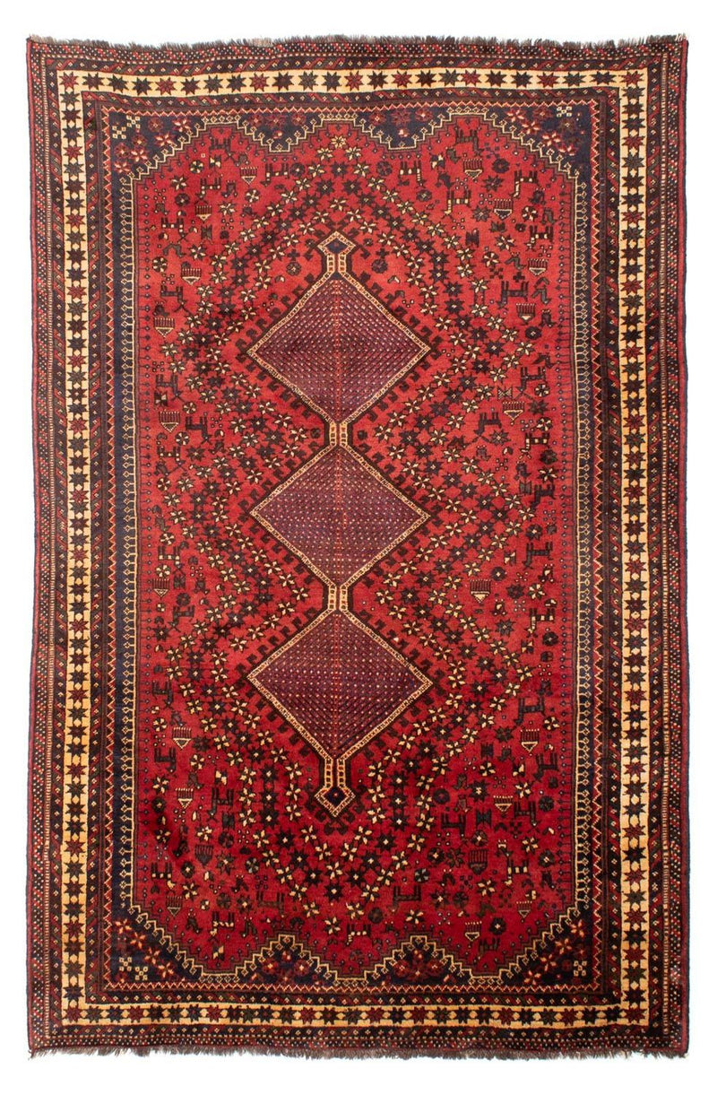 Persisk tæppe - Nomadisk - 290 x 205 cm - rød