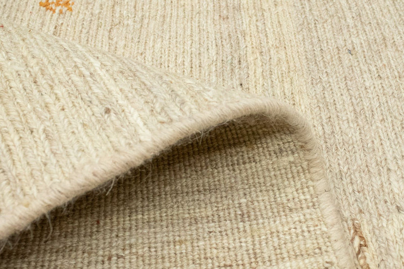 Gabbeh-tæppe - Persisk - 198 x 141 cm - beige