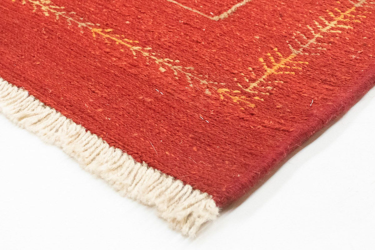 Gabbeh-tæppe - Persisk - 170 x 112 cm - rød