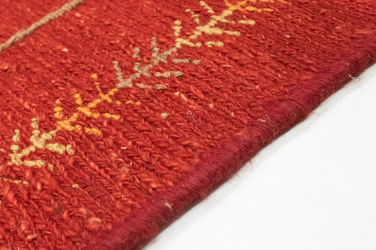Gabbeh-tæppe - Persisk - 170 x 112 cm - rød
