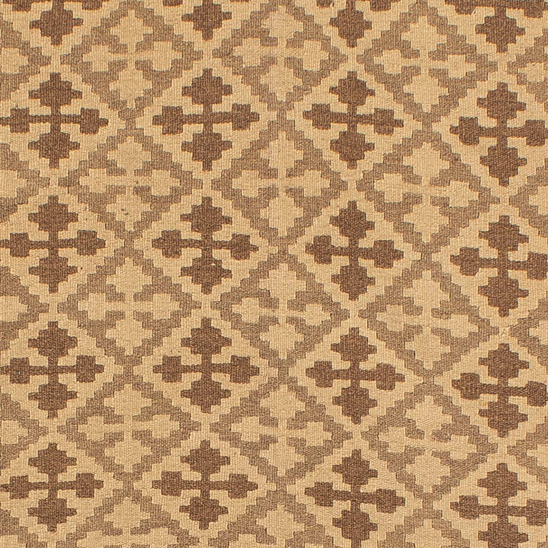 Kelim-tæppe - orientalsk - 211 x 153 cm - lys brun