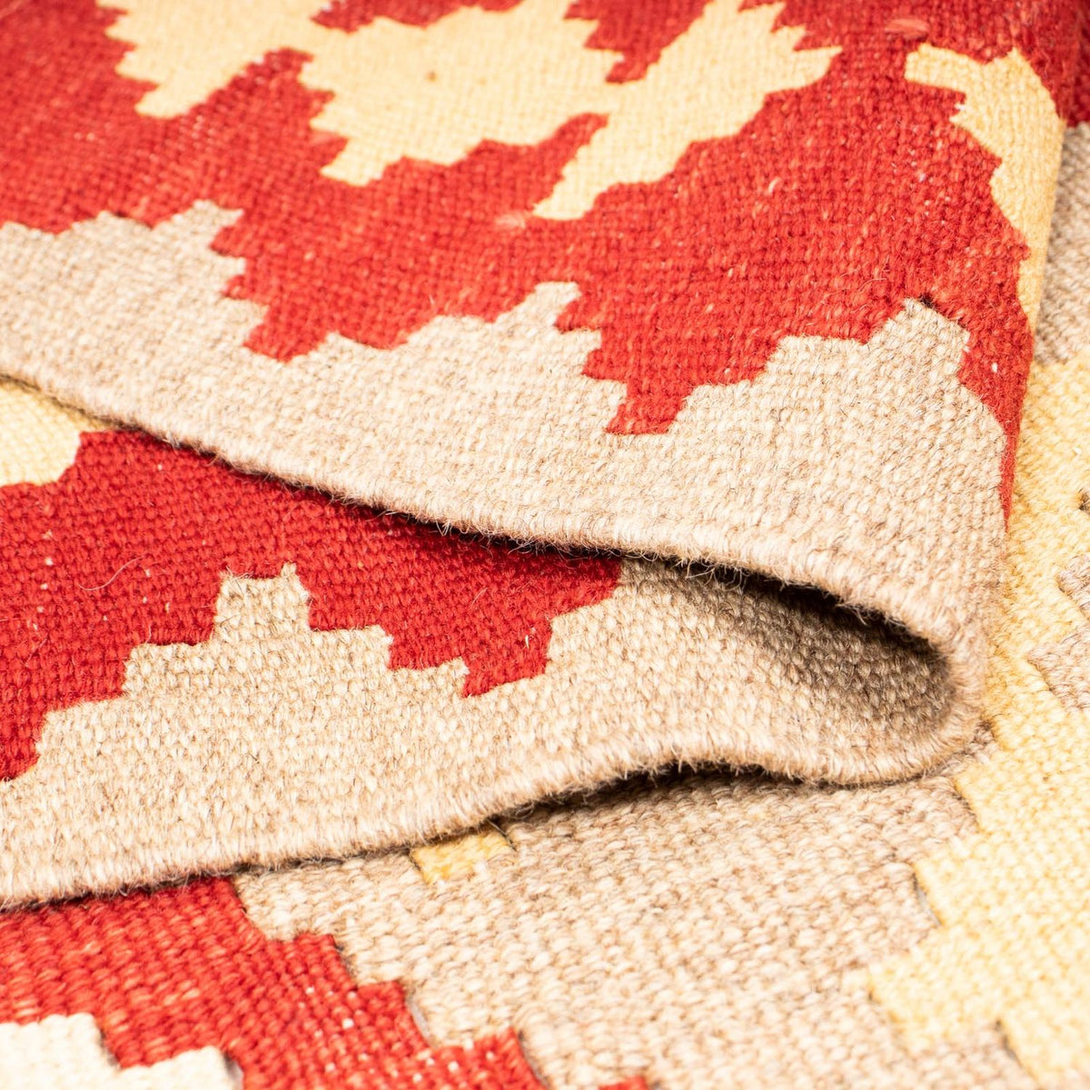 Kelim-tæppe - orientalsk - 253 x 167 cm - flerfarvet