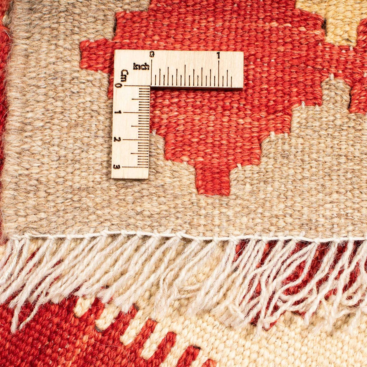 Kelim-tæppe - orientalsk - 253 x 167 cm - flerfarvet