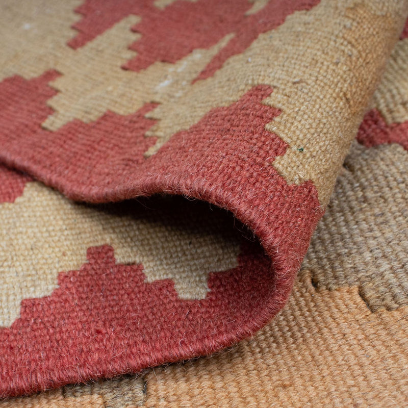 Kelim-tæppe - orientalsk - 176 x 128 cm - flerfarvet