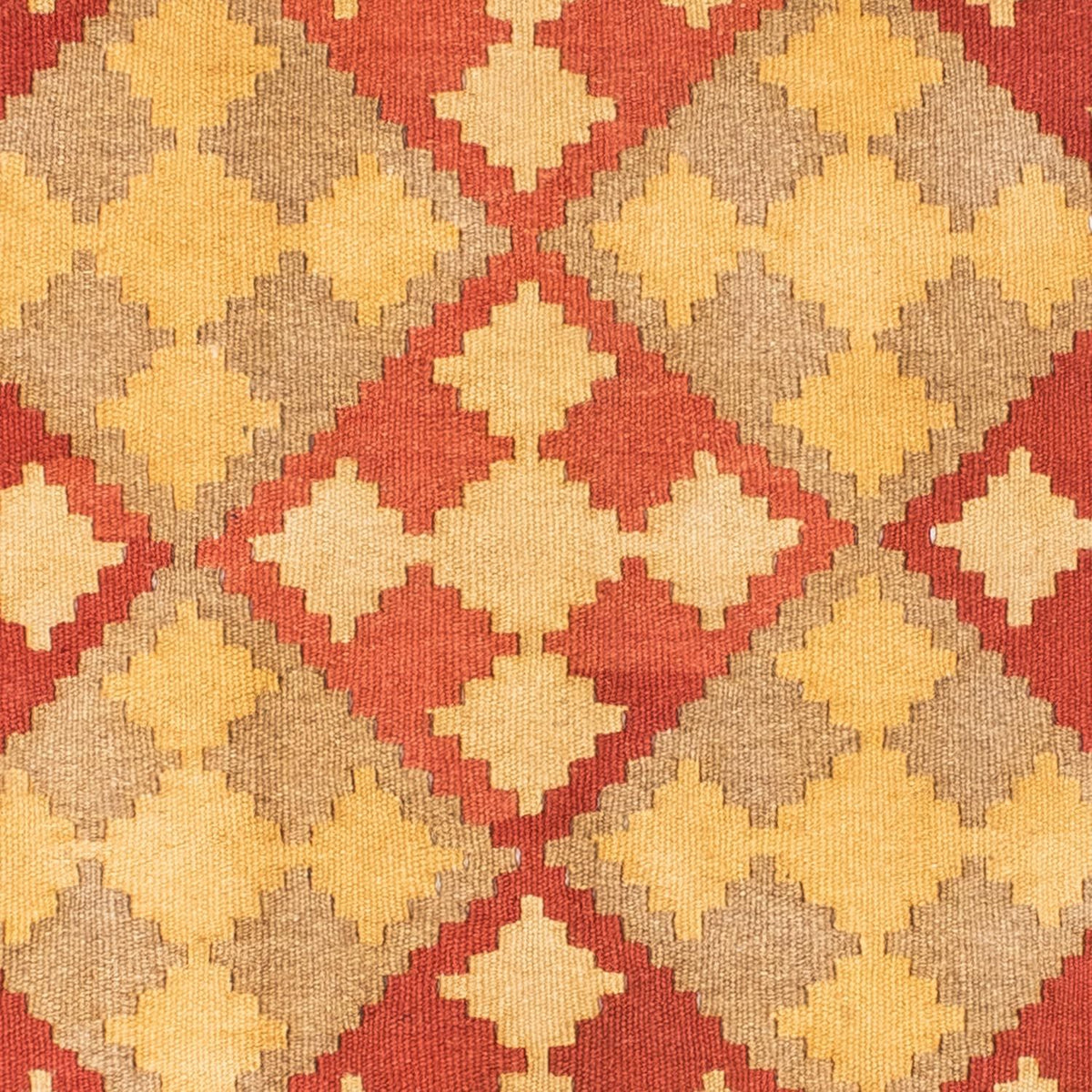 Kelim-tæppe - orientalsk - 182 x 125 cm - orange