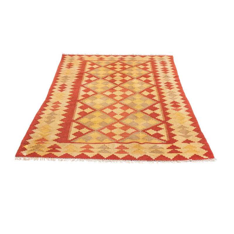 Kelim-tæppe - orientalsk - 182 x 125 cm - orange