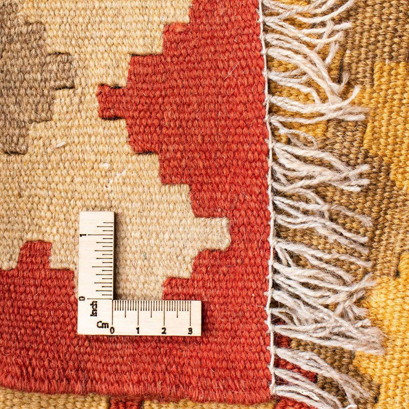 Kelim-tæppe - orientalsk - 182 x 125 cm - orange