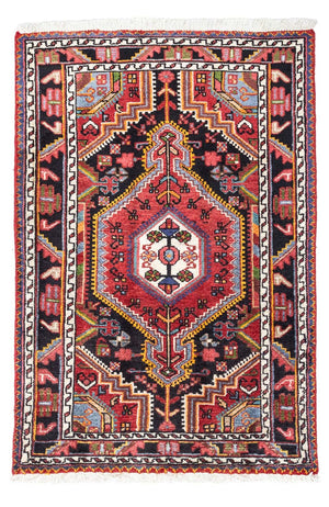 Persisk tæppe - Nomadisk - 117 x 77 cm - lysrød