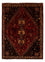 Persisk tæppe - Nomadisk - 250 x 185 cm - mørkerød