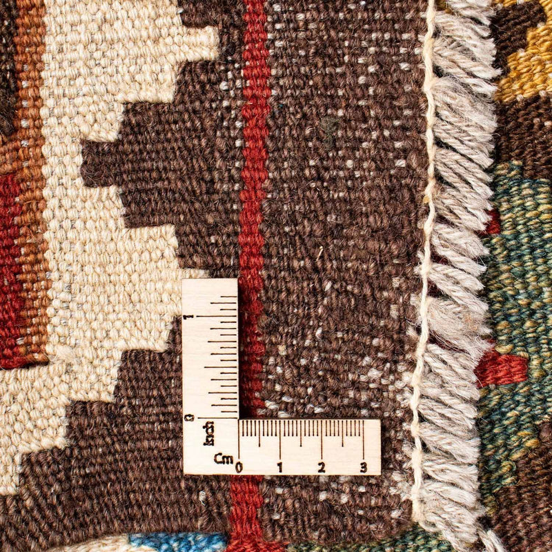 Kelim-tæppe - orientalsk - 201 x 102 cm - flerfarvet