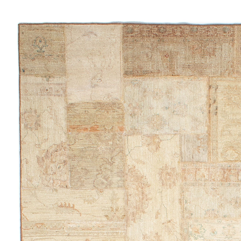 Patchwork-tæppe - 299 x 236 cm - flerfarvet