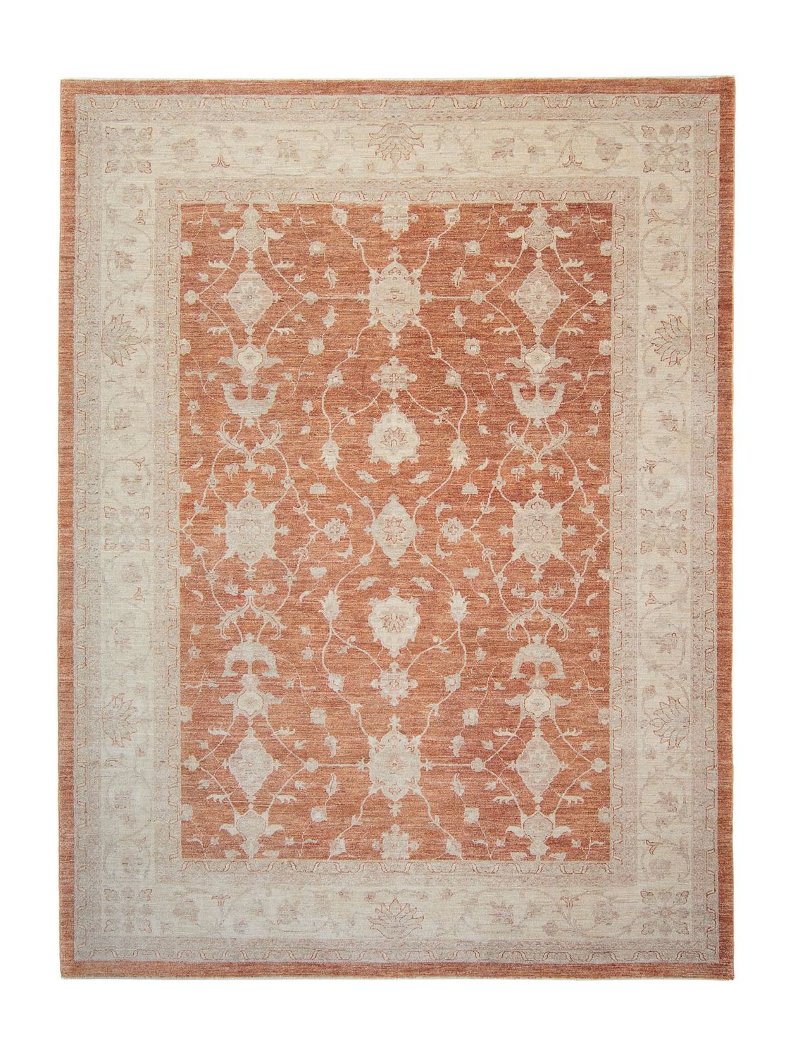 Ziegler Carpet - 345 x 252 cm - rust