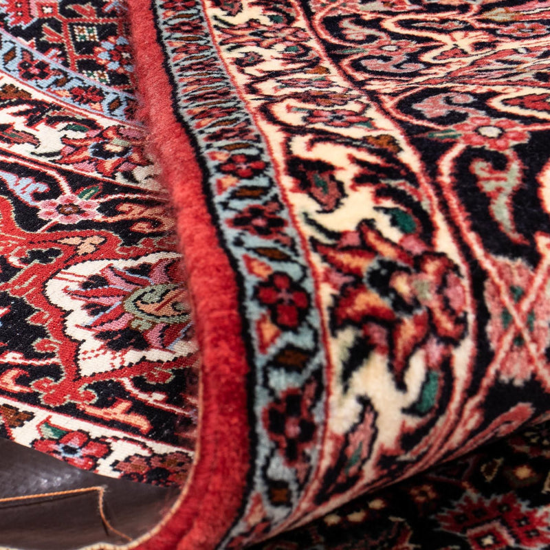 Persisk tæppe - Bijar - 310 x 250 cm - rød