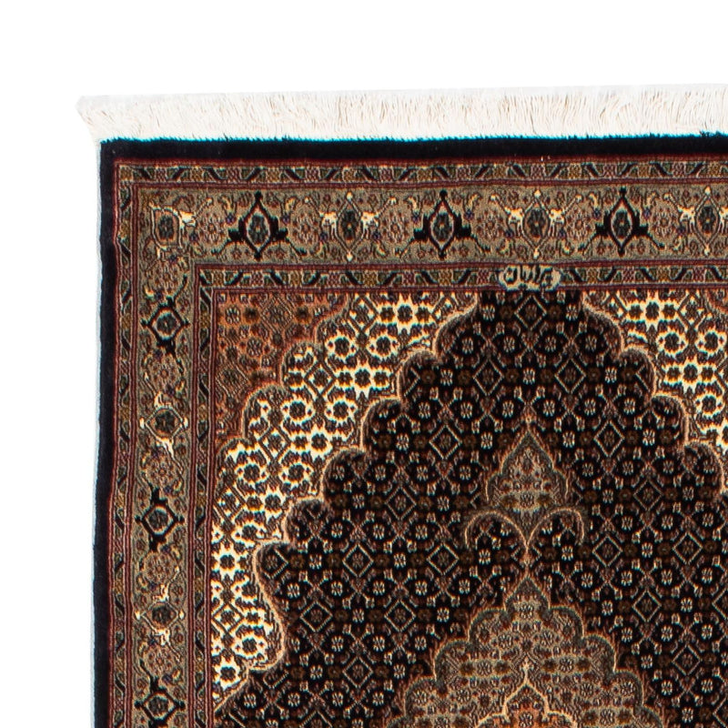 Løber Persisk tæppe - Tabriz - 295 x 77 cm - mørkeblå
