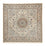 Persisk tæppe - Nain - Royal firkantet - 202 x 201 cm - beige