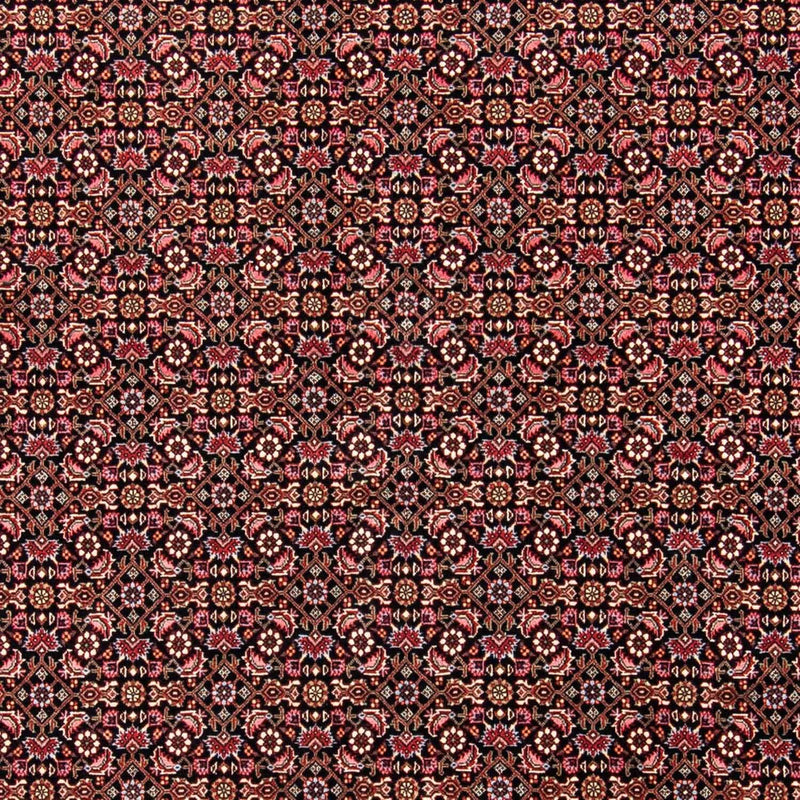 Persisk tæppe - Bijar - 245 x 176 cm - lysrød
