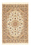 Persisk tæppe - Isfahan - Premium - 163 x 111 cm - beige