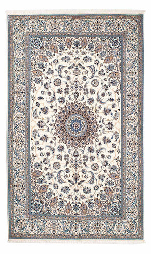 Persisk tæppe - Nain - Premium - 209 x 130 cm - beige