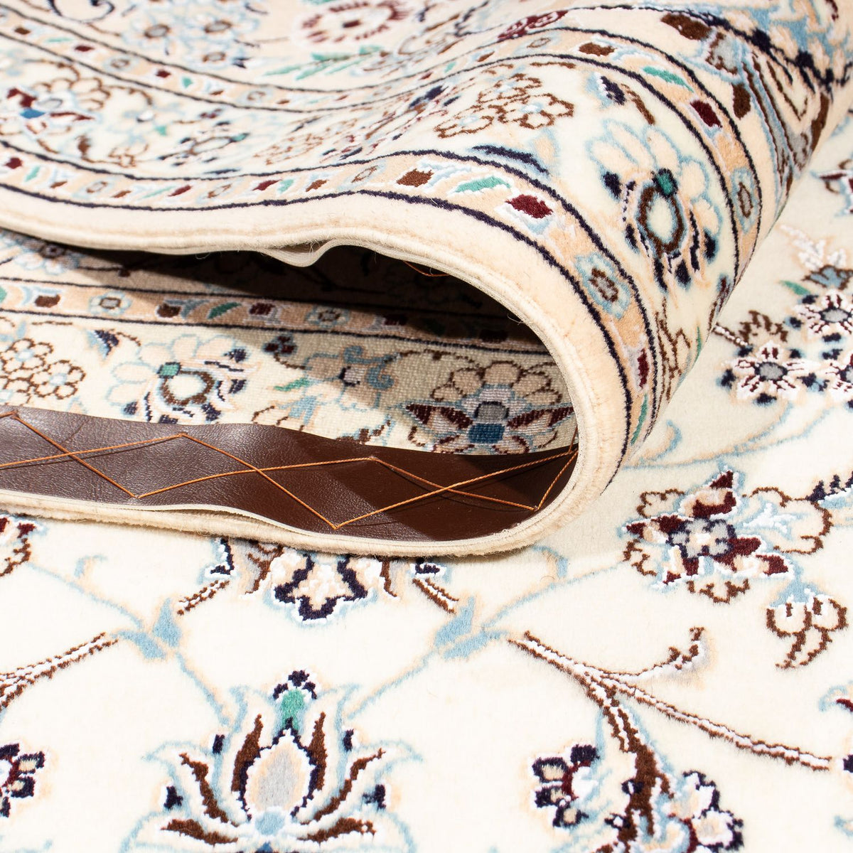 Persisk tæppe - Nain - Premium - 262 x 209 cm - beige