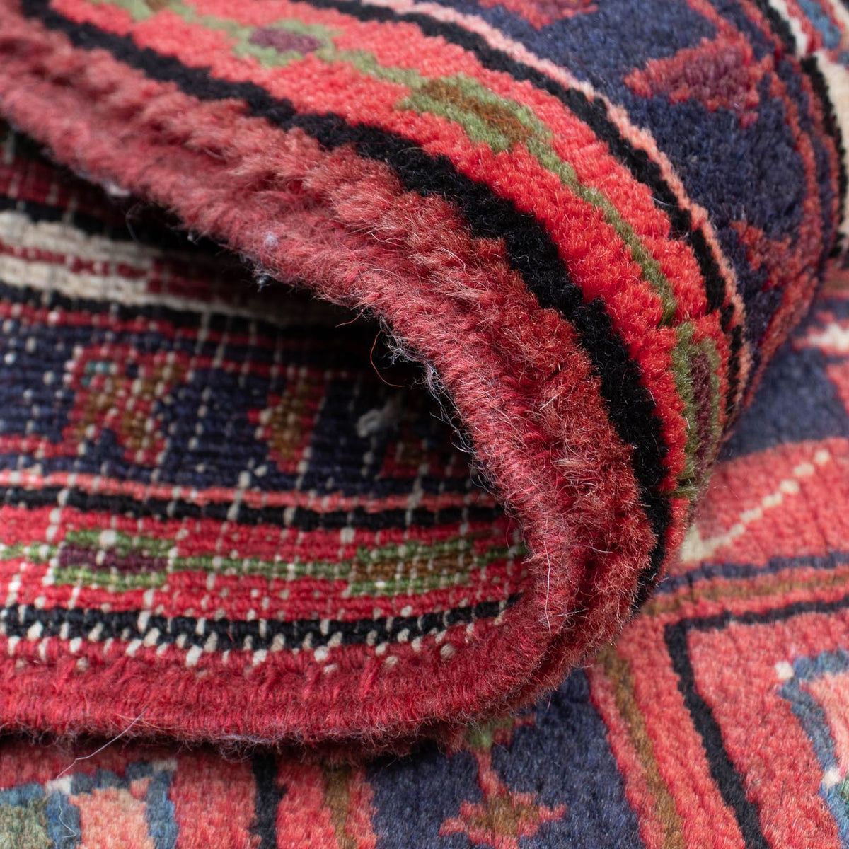 Persisk tæppe - Nomadisk - 100 x 70 cm - brun