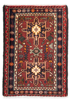 Persisk tæppe - Nomadisk - 100 x 72 cm - brun