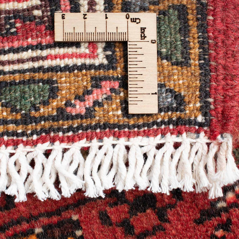 Persisk tæppe - Nomadisk - 105 x 60 cm - mørkerød